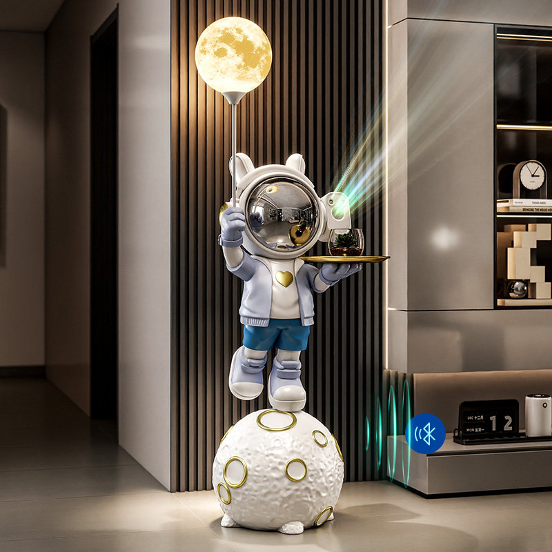 星空投影灯宇航员蓝牙音响电视柜客厅大型落地摆件网红大号太空人,淘宝优惠券,粉丝福利购,淘宝优惠卷
