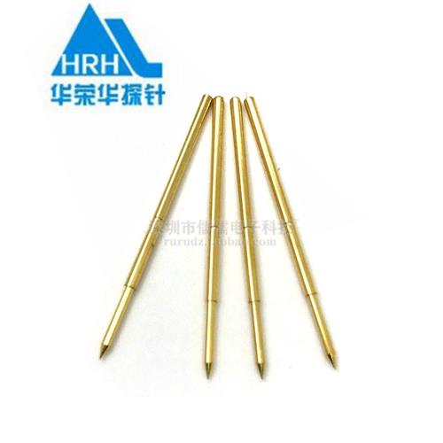探针PA100镀金pcb测试针P100-A2/B1尖九爪头可伸缩弹簧顶针 - 图0