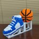 AJ basketball building blocks shoes small particle educational toys