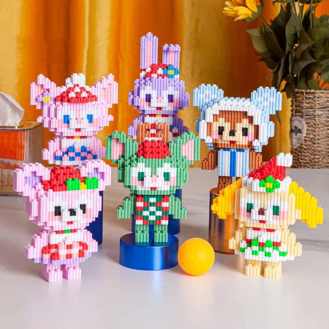 DIY Zhen Huan Chuan small particle doll series building blocks
