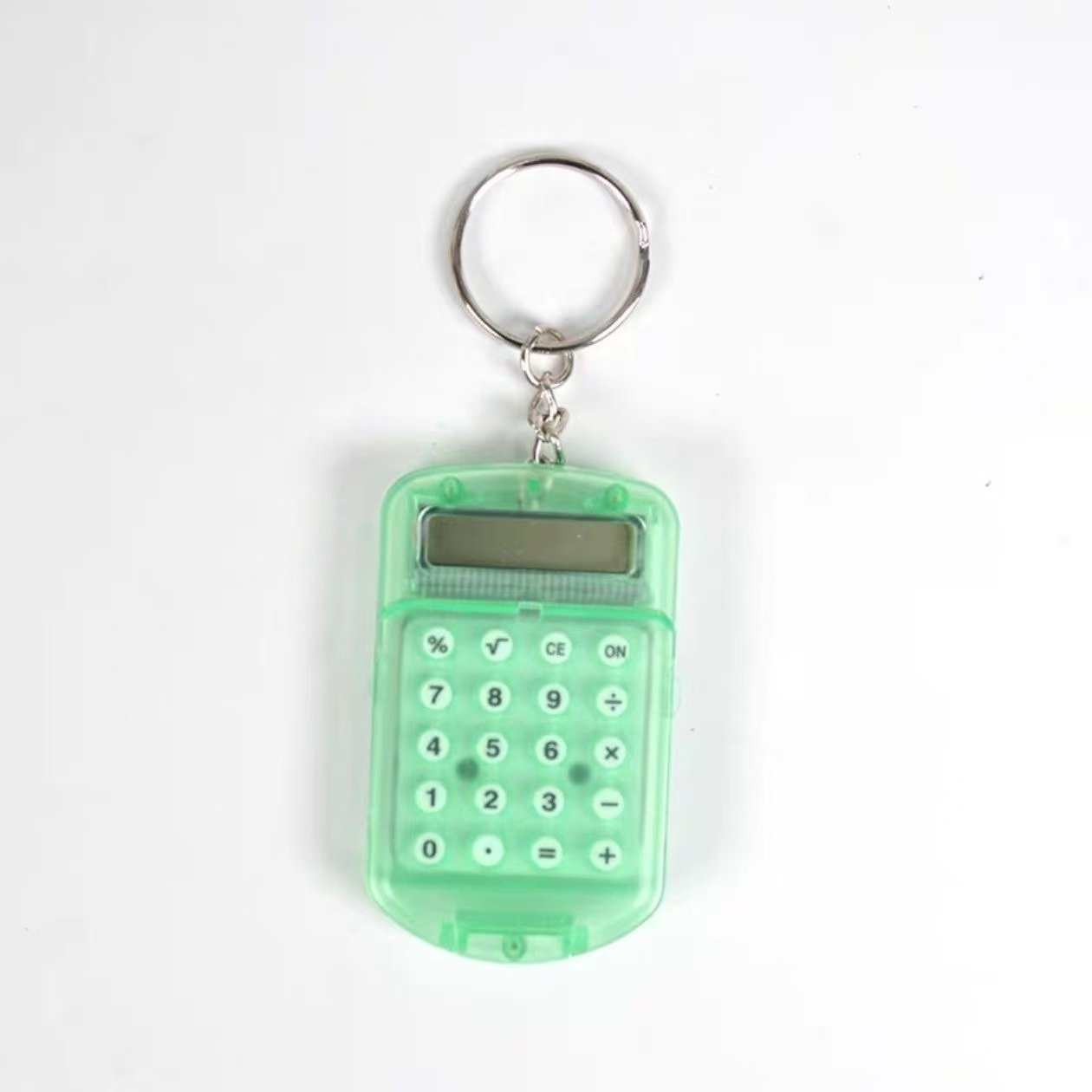 迷你透明翻盖计算器小学生迷你便捷随身计算器考试可爱挂绳钥匙扣,淘宝优惠券,粉丝福利购,淘宝优惠卷