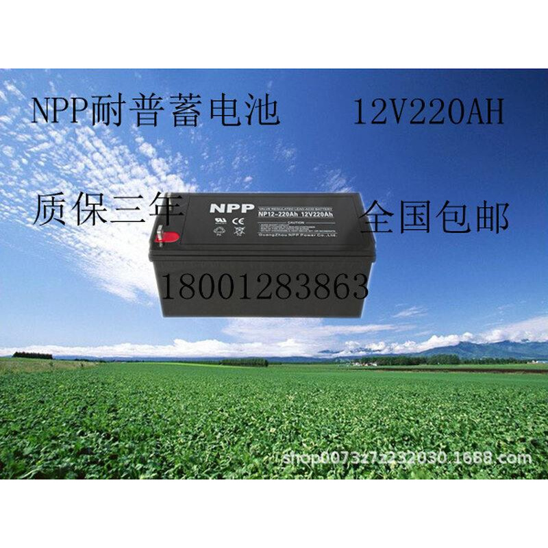 耐普蓄电池2V200AH/NPP2-200通讯设备/铁路电池UPS电源免维护 - 图0