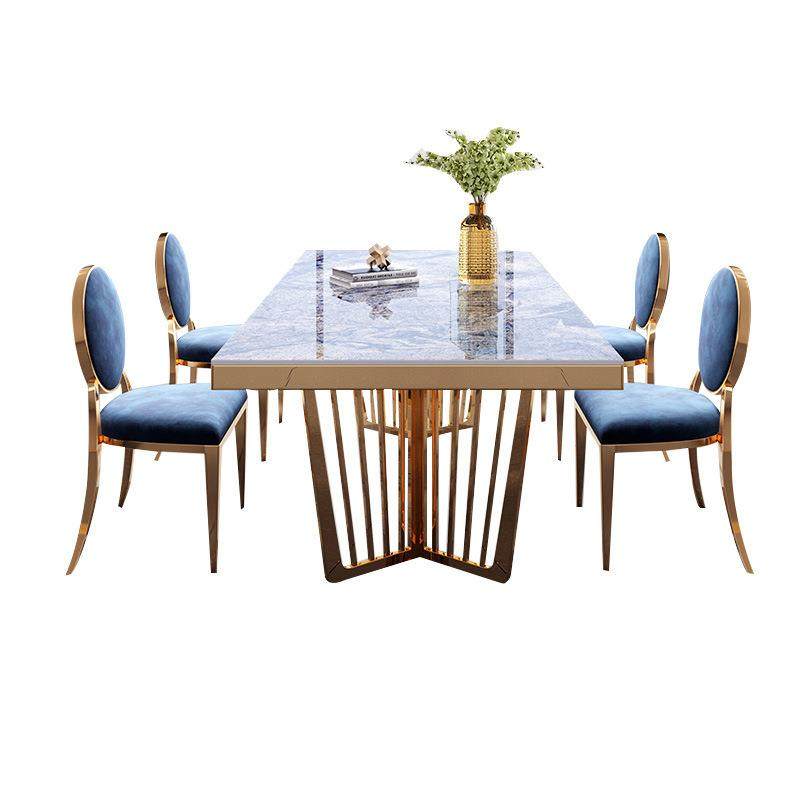 意式岩板餐桌椅组合长方形简约后现代港式轻奢客厅设计师桌子家用,淘宝优惠券,粉丝福利购,淘宝优惠卷