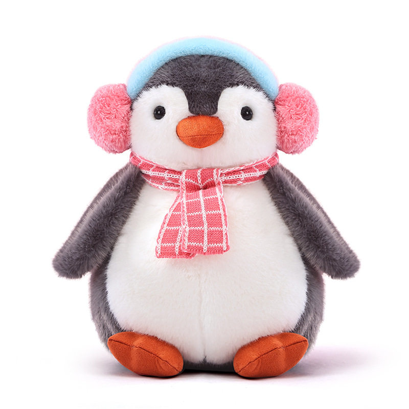 可爱企鹅安抚毛绒公仔毛绒玩具布偶可爱生日礼物儿童仿真生日礼物,淘宝优惠券,粉丝福利购,淘宝优惠卷