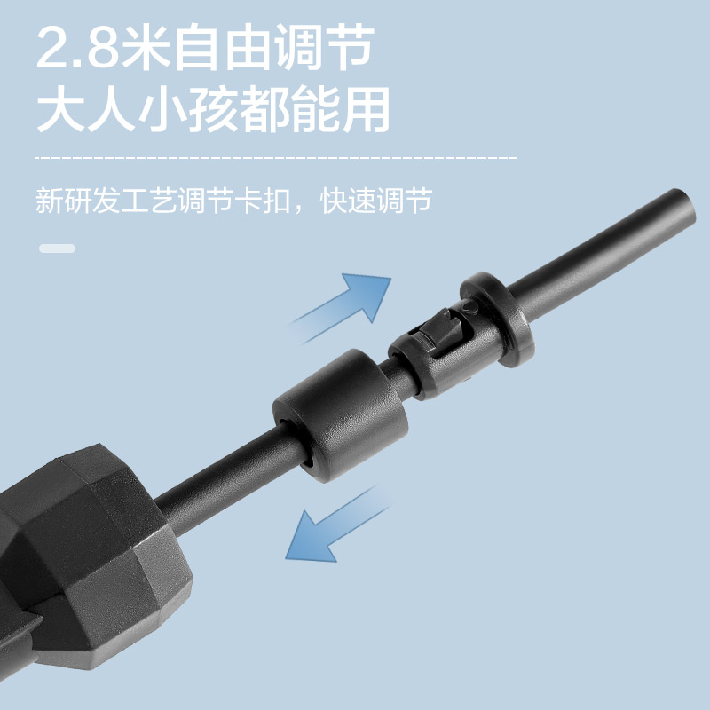 安踏跳绳竞速健身减肥中考训练竞速学生初学专用成人燃脂绳子 - 图1