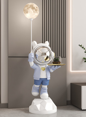 新品太空人宇航员客厅大型落地摆件D电视柜沙发装饰品乔迁开业礼