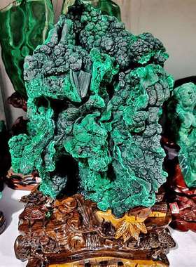 极速小李b奇石 原石家居观赏石办公室客厅桌面摆件靠山