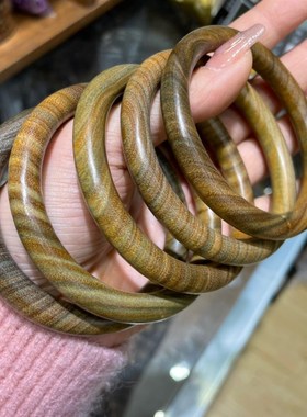 极速正宗绿檀手i镯老料绿檀女款手镯首饰送女友送妈妈礼物礼品百