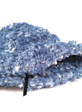 极速Lamb Faux iFur Fisherman Hat Caps Bucket Hat Winter Warm