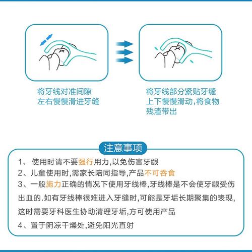 可孚牙线超细家庭装袋装随身牙线盒正品一次性护理牙签线剔牙线棒