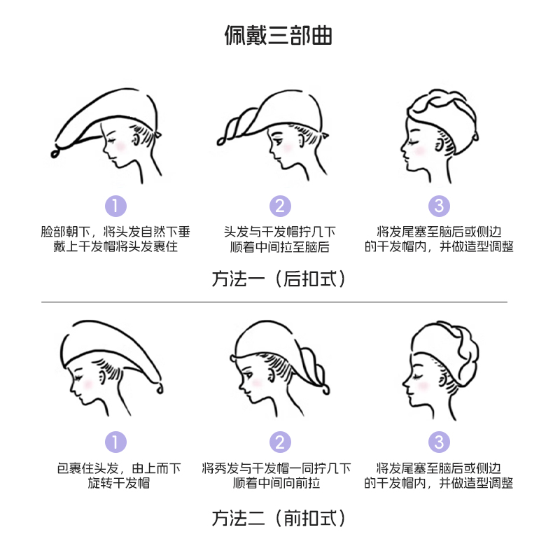旅行一次性干发帽女超强吸水包头浴巾加厚擦头一次性毛巾旅游用品