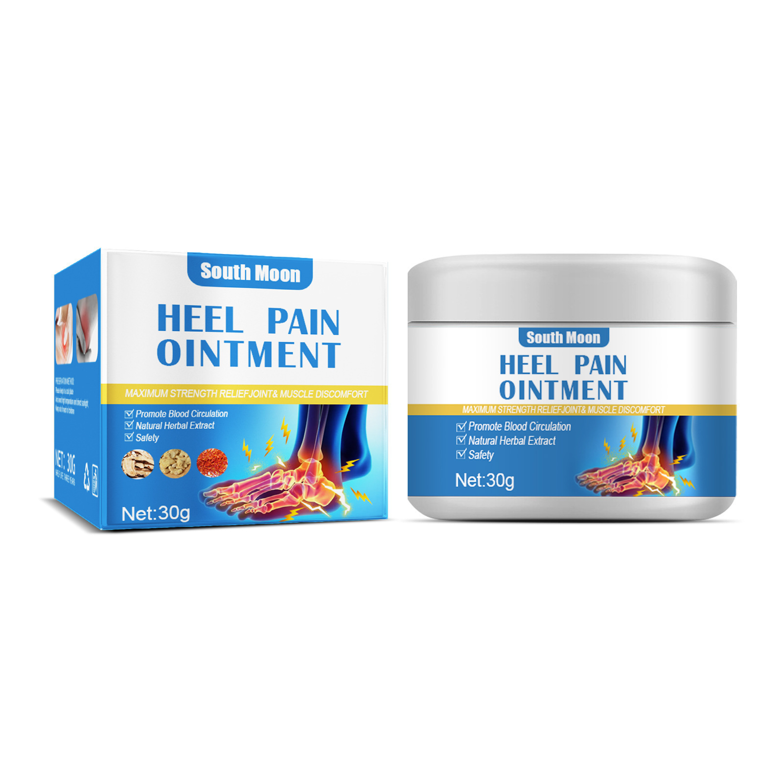 Heel pain cream relieves joint toe heel pain cream stiff arc - 图3
