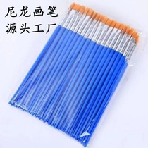 Hook Line Pen Watercolor Flat Head Nylon Flat Wire Pen Sketching Pen Suit Watercolor Propylene Art Medecian Sketch