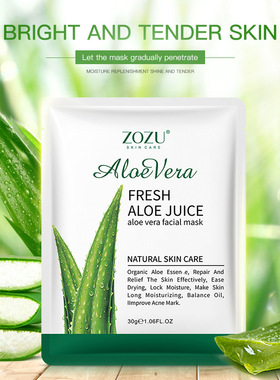 Honey Aloe Vera Facial Mask Hydrating & Moisturising Sheet