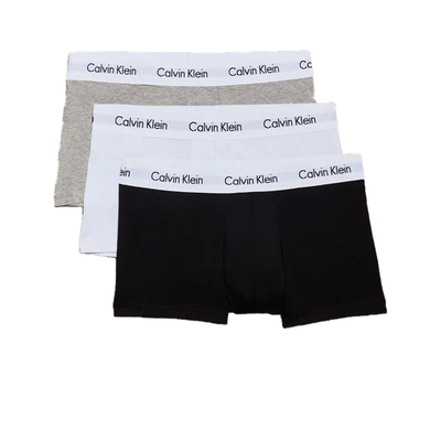 CK凯文克莱3件低腰短裤平角内裤