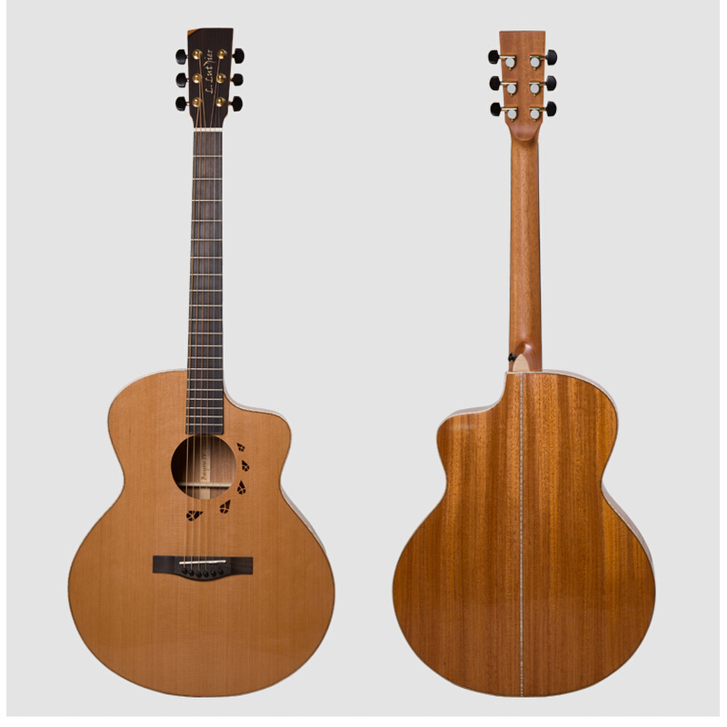 彼方乐器马来西亚鲁特雅L.Luthier Bayou C/IV全单高端民谣吉他-图0