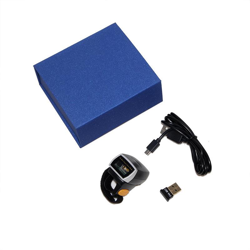 New product manufacturer b supplies R1 one-dimensional barcode ring scanner mini scanner Bluetooth laser ring scan
