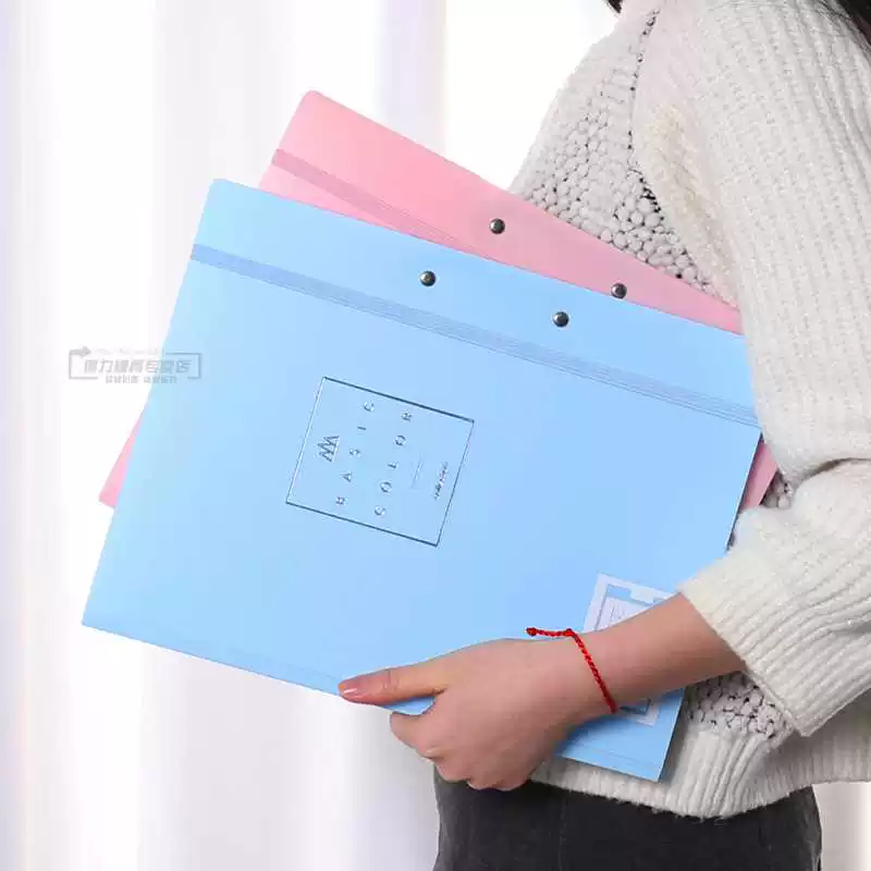[得力A3试卷文件夹学生用多层卷子收纳试卷整理神器垫板高中生少女]