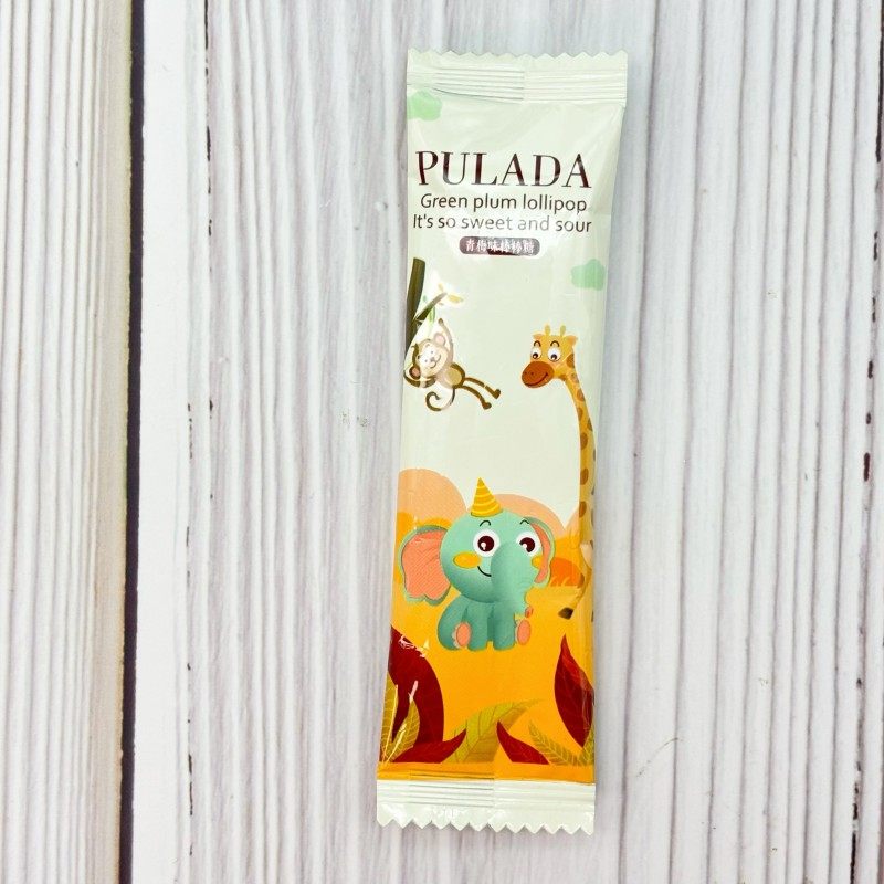 英国PULADA无糖青梅味网红棒棒糖喜糖婚糖低脂零食糖果维c,淘宝优惠券,粉丝福利购,淘宝优惠卷