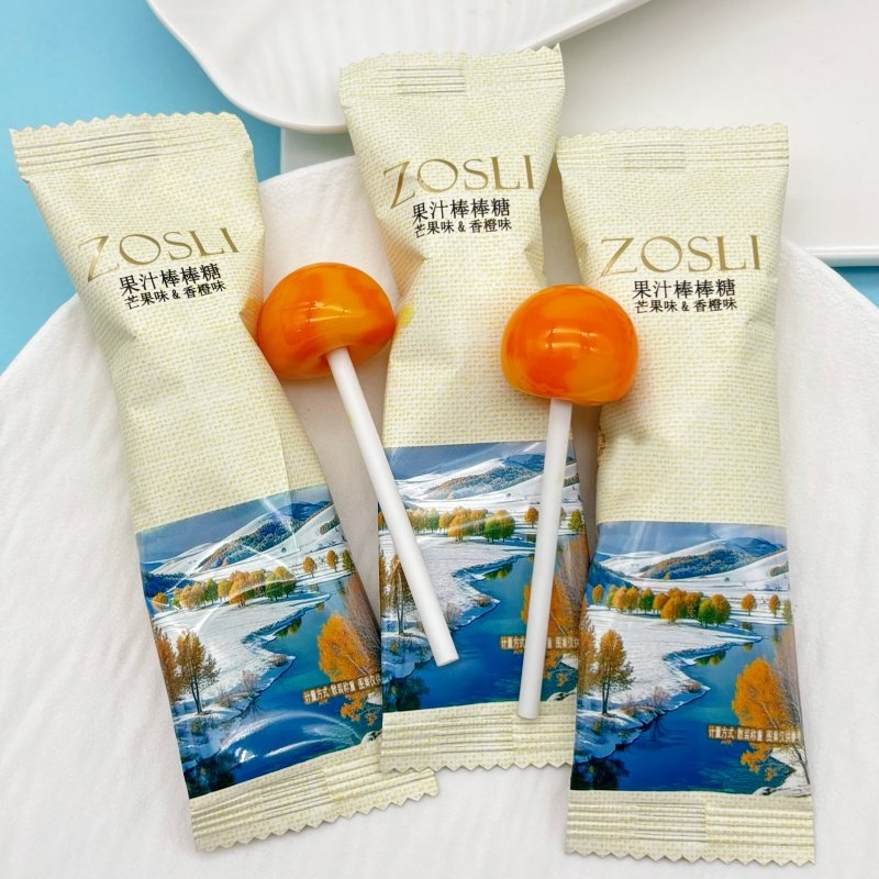 英国ZOSLI苹果小青柠味果汁棒棒糖喜糖婚糖小零食硬糖水果糖果,淘宝优惠券,粉丝福利购,淘宝优惠卷