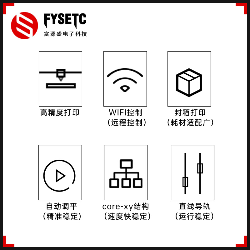 富源盛VORON2.4 R2 3D打印机高精度家用FDM桌面级diy套件高配版 - 图0