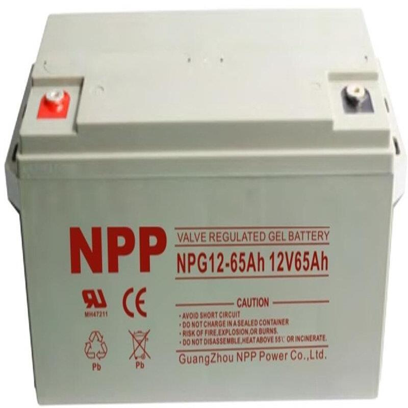 耐普蓄电池NPG12-40新能源电瓶12V40AH消防机UPS/EPS用铅酸蓄电池 - 图0