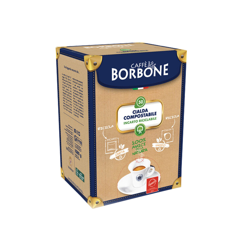 CAFFE BORBONE/保博尼均衡口感易理包意式浓缩咖啡粉饼意大利进口-图0