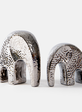 Rzone 北欧轻奢招财大象简约现代客厅玄关酒P柜软装家居饰品小摆