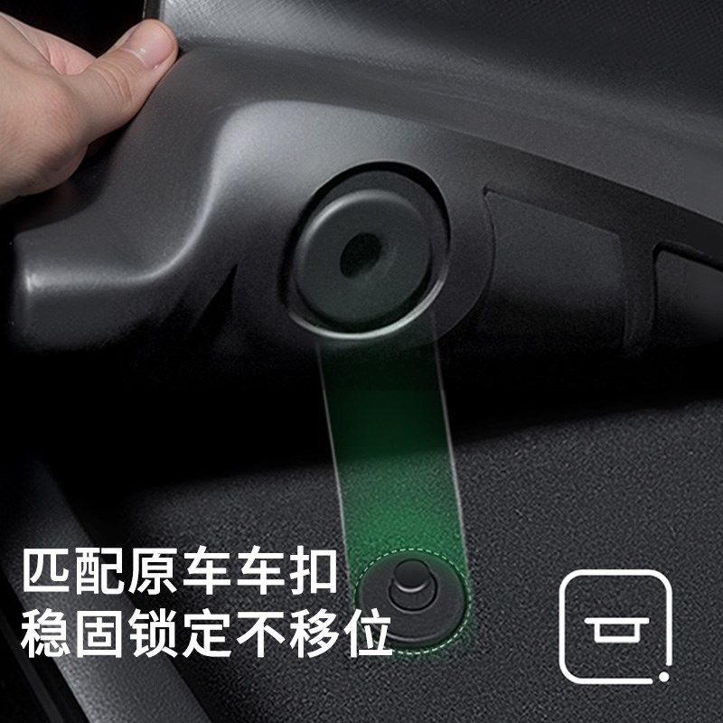 专用21/24/25款丰田皇冠陆放汽车脚F垫TPE全包围改装包门槛5座7座 - 图3