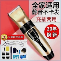 High Power Hairdryer Electrothrust Haircuts Hairdresser Yourself Cut Hair Shaved Head Knife Home Mute Electric Pushback Universal