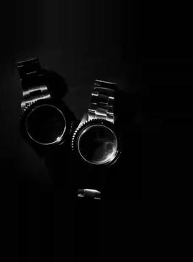 原创恶搞潮品陈冠希同款复古表盘无时间手表式手链链街头潮流配饰