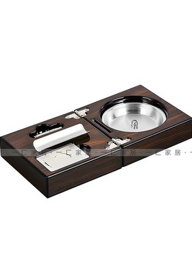 一匚 现代轻奢托盘酒具苔v藓组合摆件 样板间售楼处会所软装饰品