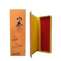 Northeast Special Production Ginseng Gift Box Wild Mountain of ginseng Lower Ginseng Lower Ginseng Box 27 cm cardboard box emptybox with needle line