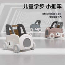 Child trolley Multi-functional walking cart Baby anti-type leg side turning 1 year old baby walk with 2023 toys