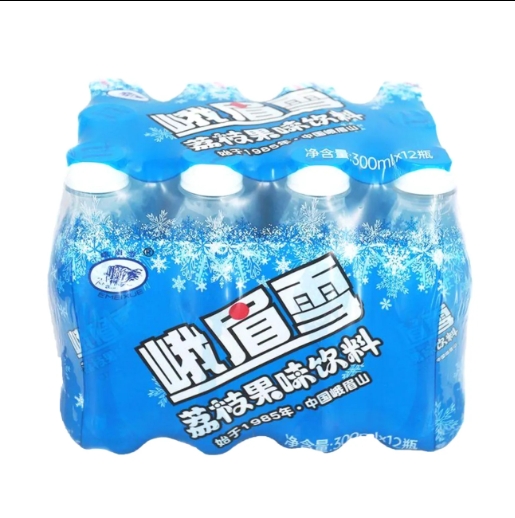 峨眉雪饮料荔枝果味饮料乐山特产碳酸饮料300ml-图2