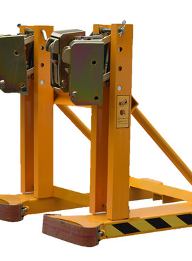 促销鼎欣叉车专用油桶夹具双四鹰嘴卸桶钳抓钩化工桶吊配件重型