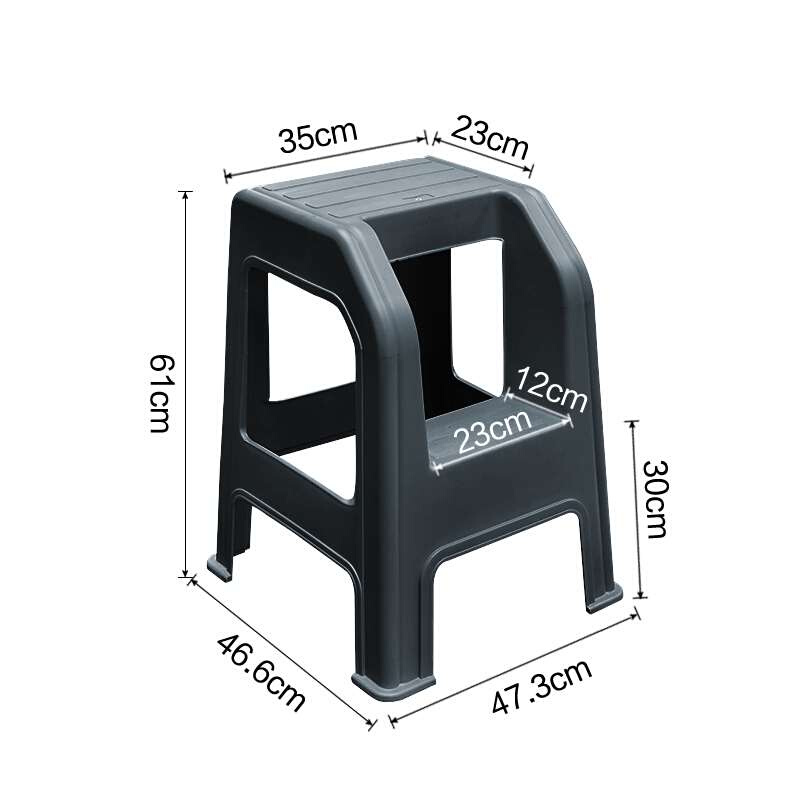 洗车凳子梯子家用登高梯汽车美容两二步高低凳台阶凳脚踏梯阶梯凳-图3