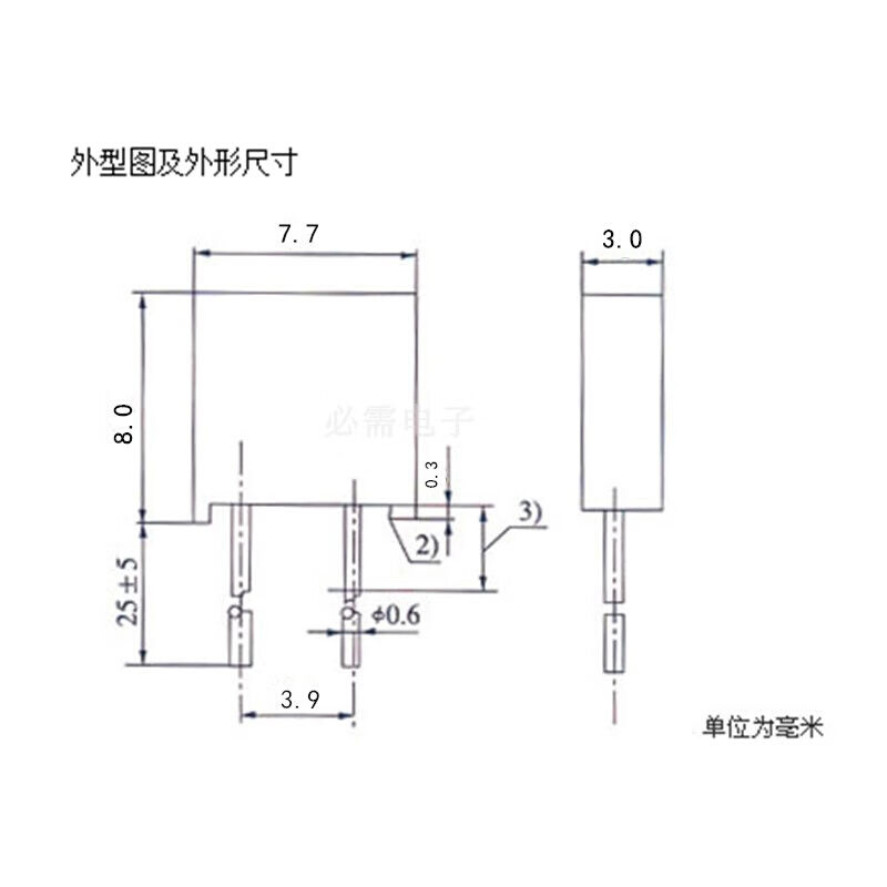 RJ711高精密标准取样超低温票无感金属箔电阻1PPM-5PPM0.25W0.01% - 图1