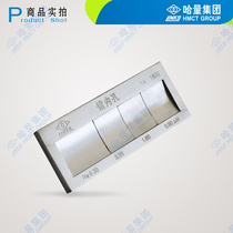 Roughness-like-block surface roughness contrast-like block flat grinding caravan external round flat milling end milling of the outside