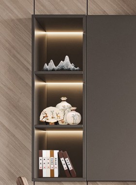 办公室书柜摆件轻奢高档客厅样板间电视柜酒柜全屋定制展厅装饰品