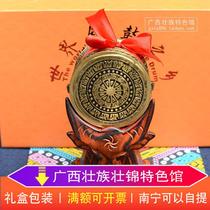 Guangxi Brass Drum Strong and Specialty Business Gift Brass Instrumental Festival Presented leaders Old and foreign national gifts