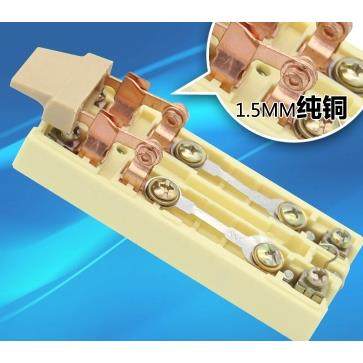 220V二相2P家用16A小电源32A带熔丝闸刀63A开启式3线100A单向开关 - 图0