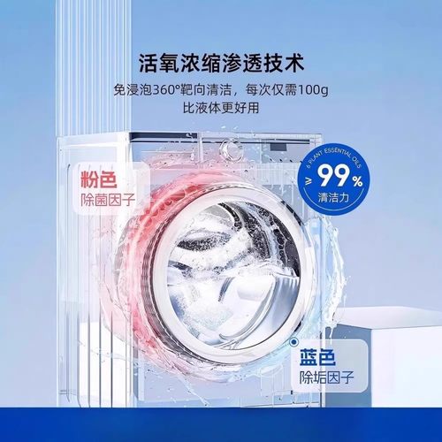 【洗衣机干净了】德式洗衣机清洗剂~污垢一泡净！穿衣更安心Q1 - 图1