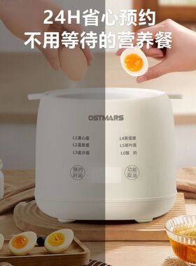 家用蒸蛋器自动断电溏心蛋温泉蛋多功能早餐机煮蛋器鸡蛋羹蒸鸡蛋