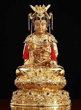 极速三宵娘娘神像庙里云霄琼霄碧霞三仙H姑碧宵眼光送子娘娘全铜