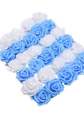 极速20Pcs 6cm iBig PE Foam Roses Artificial Flower Heads For