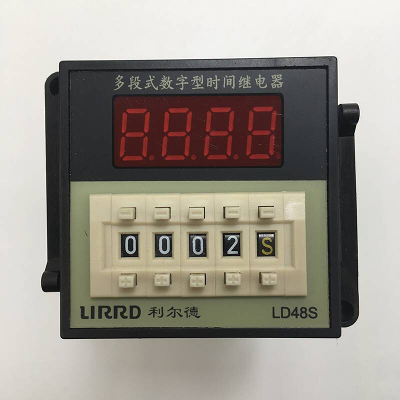 LIRRD利尔德LD48S4-S LD8S 1Z 2Z LD48S-MR-E L48DS-C时间继电器 - 图1