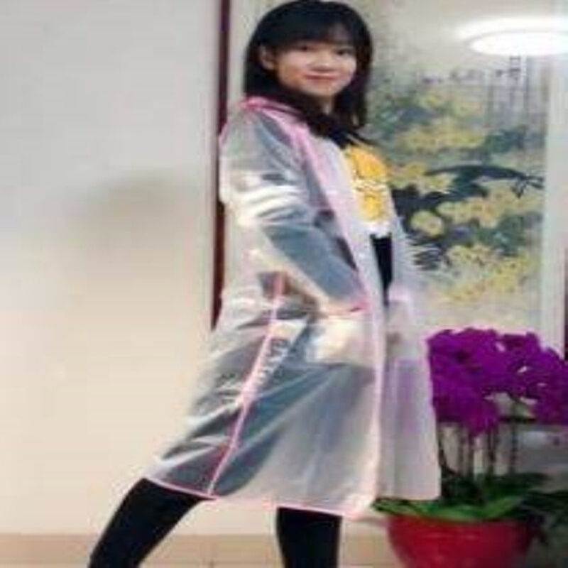 青少年雨衣男学生垂钓物业步长便携防风女款韩版新款一体外套加大