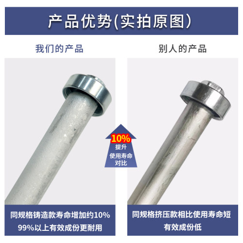适用樱花电热水器镁棒40/50/60/80L升排污口配件铸造款牺牲阳极棒 - 图0