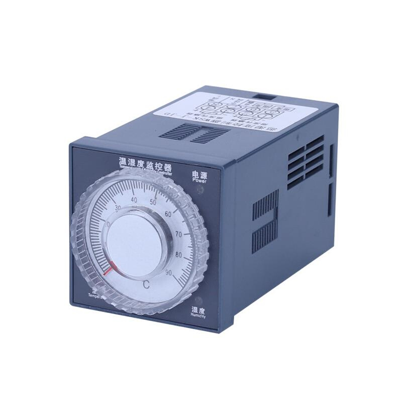 WSK-J可调降温型温湿度控制器 拔盘式高压柜内风机控制器 - 图3